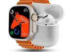 Crown i 50 Smart Watch with Earbuds