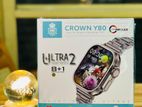 Crown Y80 Ultra 2 Big 2.20" Display 8 1 Smartwatch