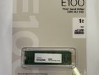CRUCIAL E100 1TB PCIE 4.0 M.2 SOLID STATE DRIVE