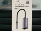 CUDY UE10C USB-C to RJ45 Gigabit Ethernet Adapter