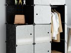 Cupboard- Wardrobe Storage - DIY 10 Cubes Cupboard