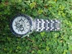 Curren Analog Silver Wrist Watch