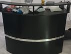 Curved Salon Reception Desk