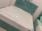 Cushion Divan Bed with Spring Mattress
