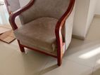 cushioned arm chairs
