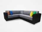 Cushioned L Shape Sofa