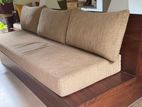 Custom Made Designer Teak Sofa set