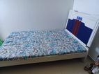 Custom-Made Melamine Bed 72x48