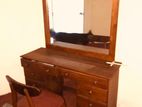 Custom Made Teak Dressing Table