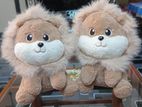 Cute 2 Lion Teddy Plush 14 inch