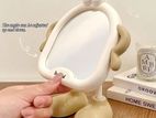 Cute Cartoon Character Aesthetic Table Mirror - Creative Desk Decor