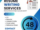 CV - Resume Writting