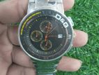 D&G Silver Clear Hand Watch