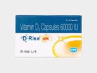D RISE 60000 IU CAP - Vitamin D3 8 Capsules