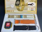 D10 Ultra 3 Golden Edition Smartwatch With Straps