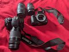 Canon D1000 Camera Full Set