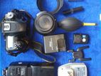 D7500 with 18-140 Kit Lens Flash Full Set