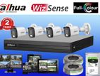 Dahua 4 CH CCTV Camera Systems ( Full Color / 1080P )