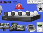 Dahua 4 CH CCTV Camera Systems ( Full HD / 1080P )