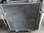 Daihatsu Mira LA300 Radiator condenser and fan