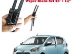 Daihatsu Mira Wiper Blade Set ( Hybrid Model )