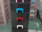Damro Daxer Plastic Drawer Cupboard 6 Pcs
