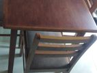 Damro Dining Table with 4 Chairs
