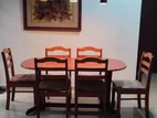 Damro Dining Table with Six Chairs
