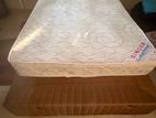 Damro Divan Bed (72x46) with Singer Double Layer Spring Mattress
