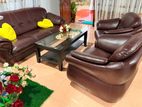 Damro Leather Sofa