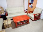 Damro 3-2-1 Leather Sofa Set