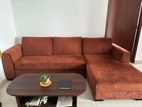 Damro Monaco Chaise Sofa and Tea Table