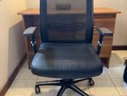 Damro Office Low Back Chair with Adjustable Armrests