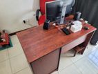 Damro Office Table (with 2 Drawers & Keyboard Tray)