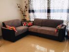Damro Sofa Set with Wooden Chair