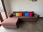 Damro Triple Seater L Shape Sofa