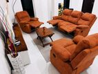 Damro Zenica Reclining Fabric Sofa
