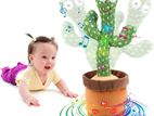 Dancing Cactus Cartoon character - Talk back Doll Toy