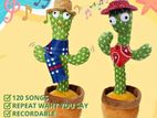 Dancing Cactus Cartoon - Talk back Doll-Toy