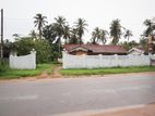 Dankotuwa Main Road Facing Land for Sale