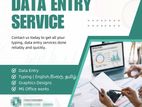 Data Entry Works