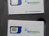 DATA Unlimited SLT Mobitel 4G Sims