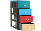 Daxer 4 Drawer Plastic Cupboard
