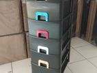 Daxer 6 Drawer Plastic Cupboard