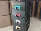 Daxer 6 Drawer Plastic Cupboard