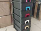 Daxer 6 Drawer Plastic Cupboard