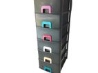 Daxer 6 Drawer Plastic Cupboard ..
