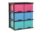 DAXER 6D CUPBOARD ECONOMY BROWN - DDC05E(6D)-BR