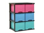 DAXER 6D CUPBOARD ECONOMY BROWN
