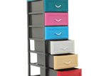 Daxer LARGE 6D DRAWER CUPBOARD ECONOMY- PINK - DDC04E(6D)